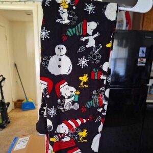 Snoopy and Woodstock jogger pajama pants